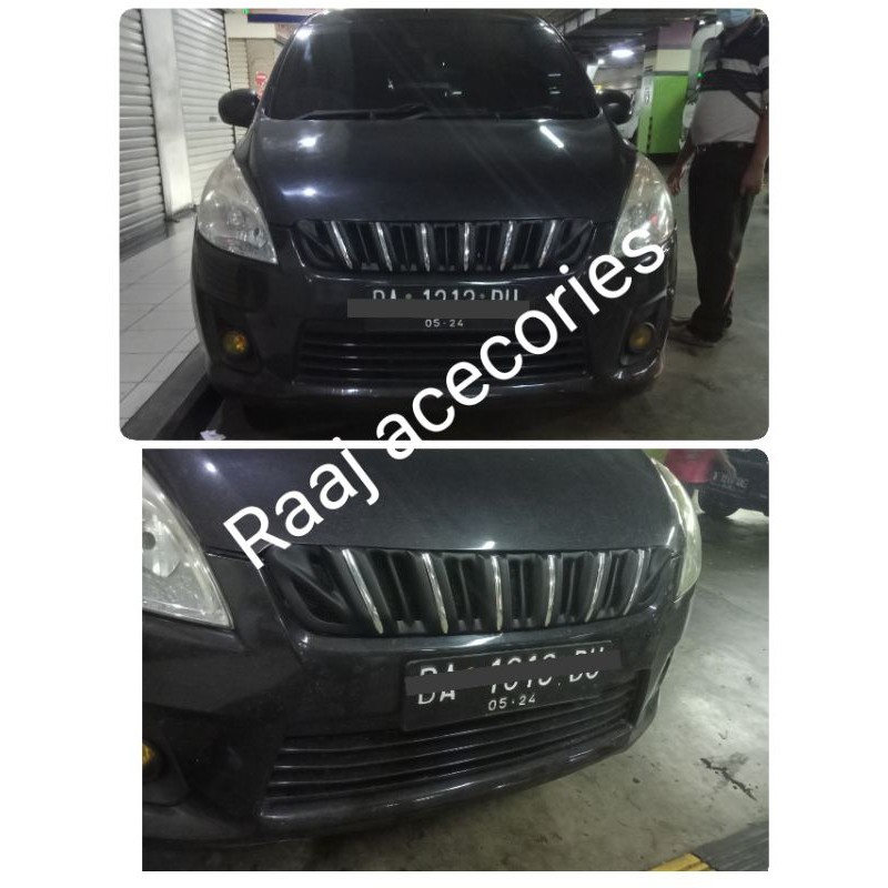 grill Ertiga model Apolo hitam doof