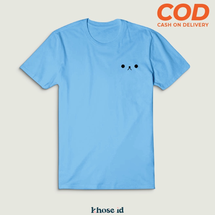 KHOSE KAOS UNISEX KARAKTER RILLAKUMA KODE K-36 / KAOS PRIA WANITA / KAOS COUPLE / T-SHIRT TUMBRL