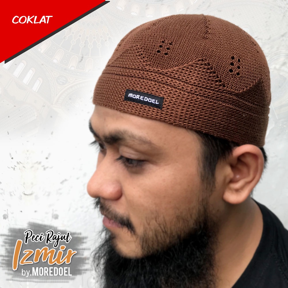 Peci Rajut Izmir By Moredoel Elegant Gaya dan Casual