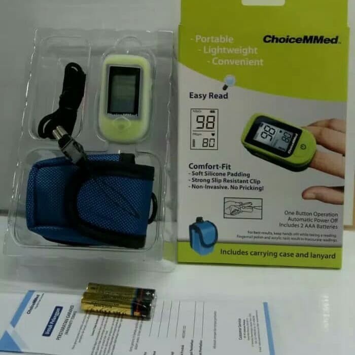 Pulse Oximeter Saturasi Oksigen ChoiceMMed MD300C15D