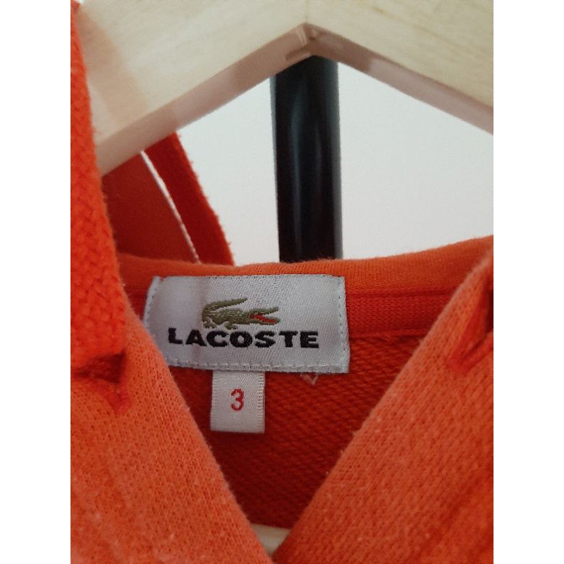 LACOSTE BIG LOGO HOODIE SECOND