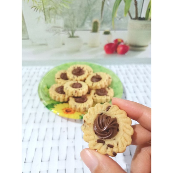 

Kue Kering Lebaran Keekilicious - Nutella Cookies 500gr - Bahan Premium