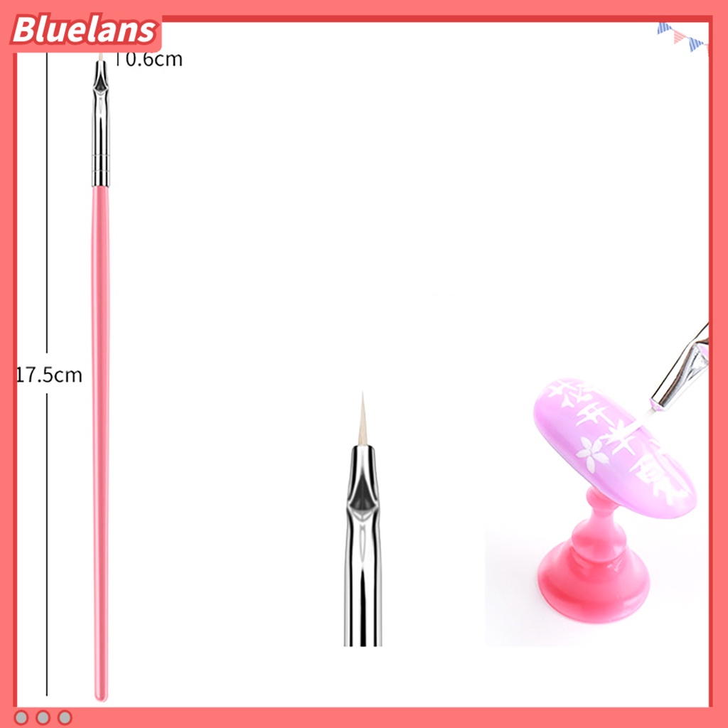 Bluelans 15Pcs / Set Pen Perawatan Kuku Bahan Plastik Ramah Kulit Untuk Manicure