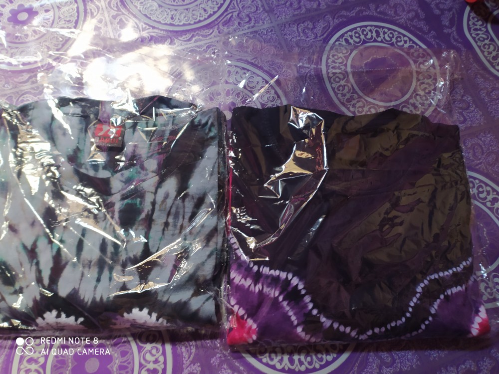 Kaos Sasirangan / Baju Sasirangan / Kaos Lengan Panjang / Kaos Olahraga / Oleh-oleh Banjarmasin