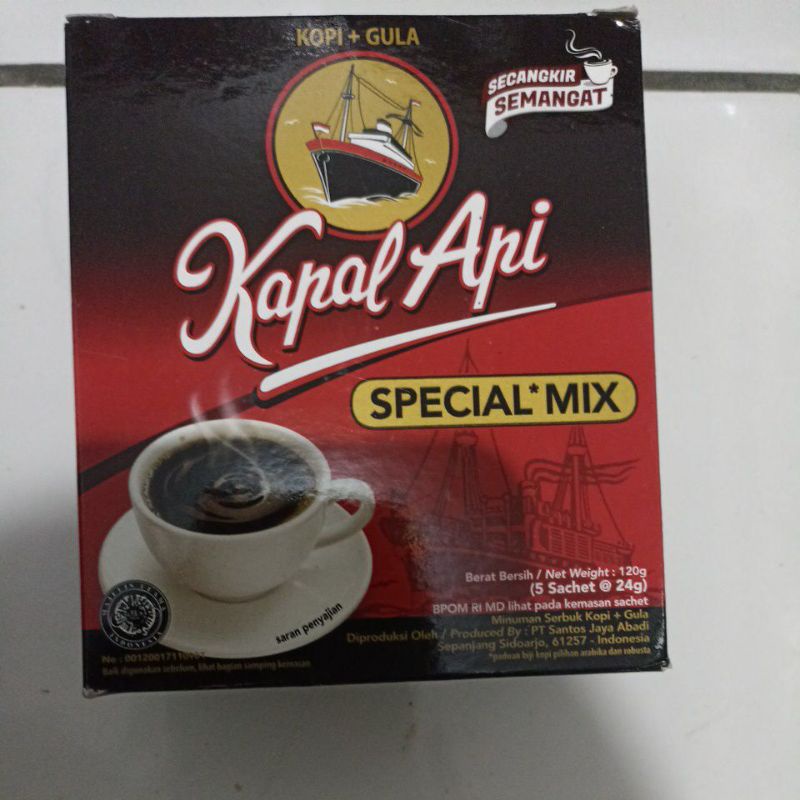 

Kapal Api Special Mix 5 @ 24 gr