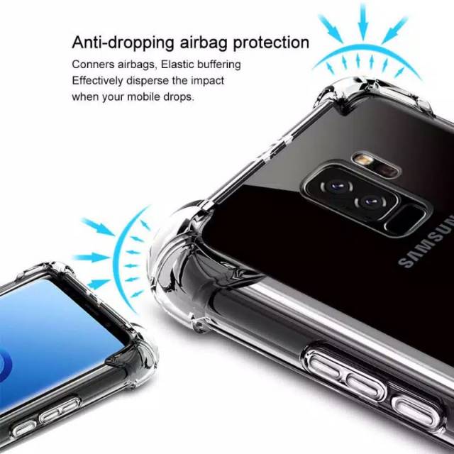 Anti crack case/soft case bening samsung a10,a20,a30,a50,a70,a80,a90,a10s,a20s,a30s,a50s,m20 -casing