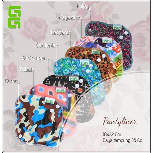 OBRAL Menstrual Pad Pantyliner GG Motiv