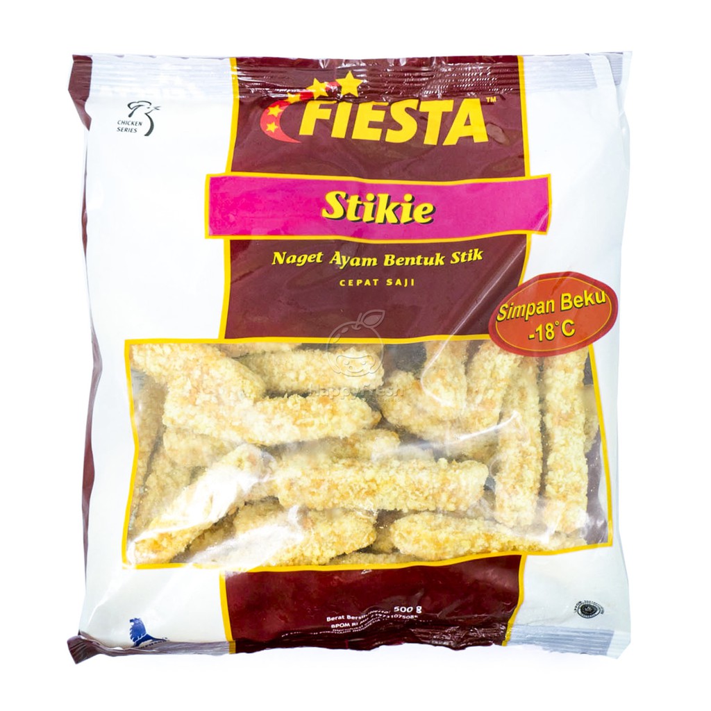 

FIESTA STIKIE NUGGET 250 GR / NAGET AYAM STIK
