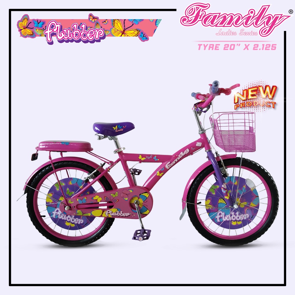 Sepeda Mini Family Flubber 12 16 18 20 inch sepeda anak perempuan