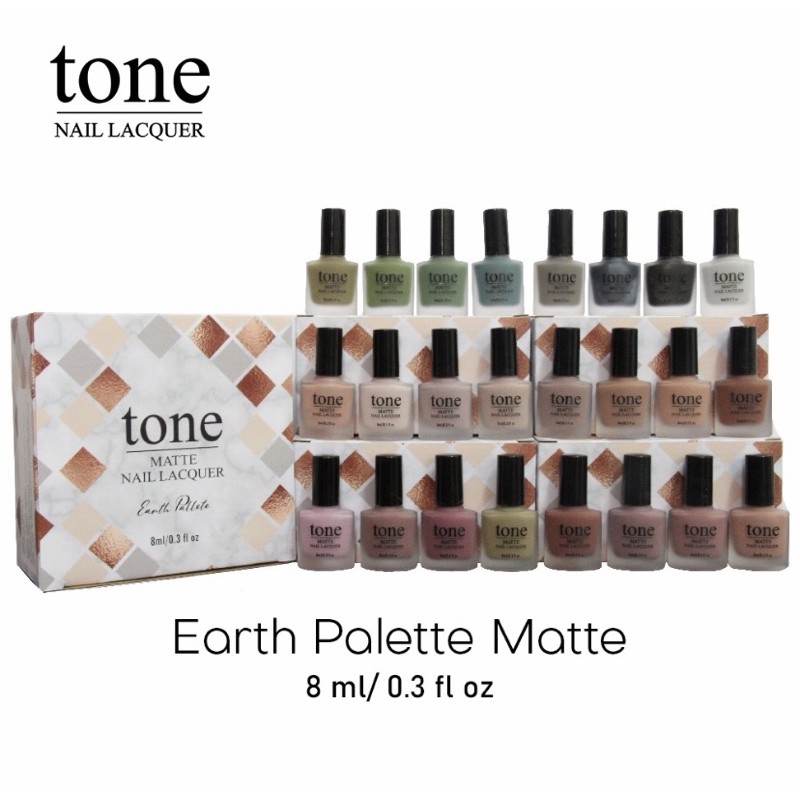 Kutek Tone Matte Earth Pallete Series No 109-120