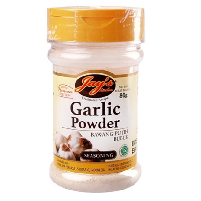 

JAY'S GARLIC POWDER / BUBUK BAWANG PUTIH 80gr