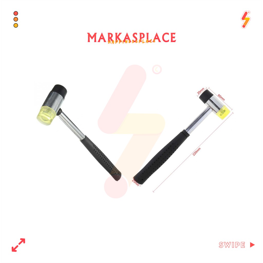 Palu Mini  Multifungsi Rubber Hammer