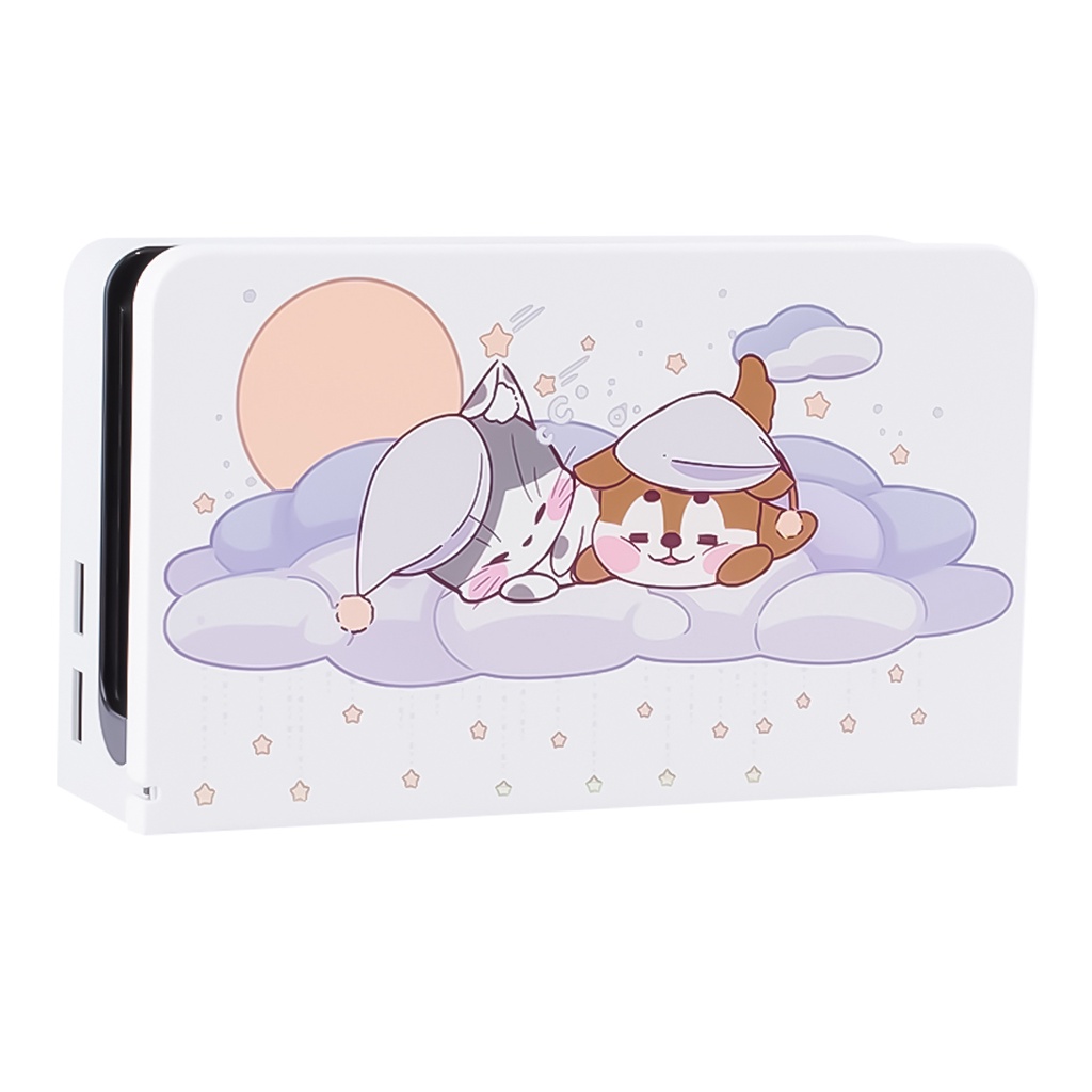 Casing Hard Case Motif Kucing / Anjing Lucu Untuk Nintendo Switch V1 V2