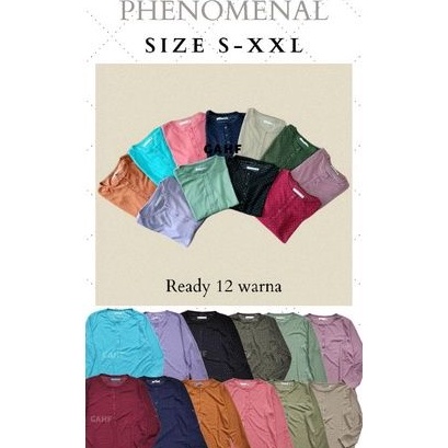 (Bintik satu) / Kaos phenomenal bintik lengan panjang busui ori