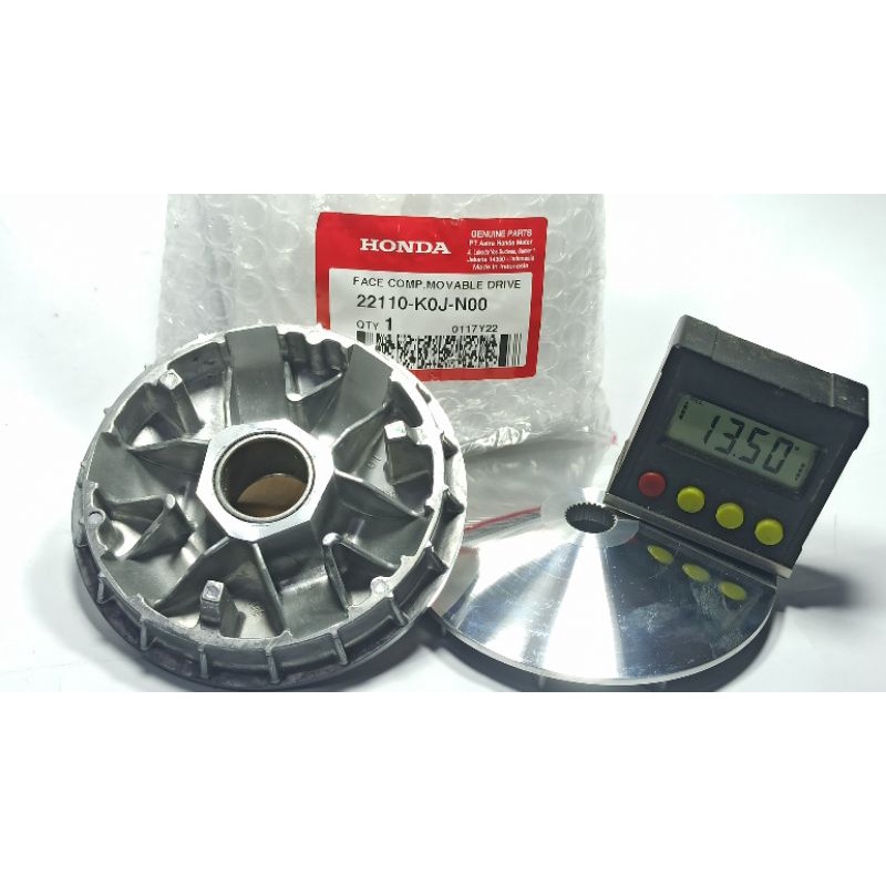 Rumah Roller pully scoopy beat  scopy genio bubut 13.8/13.5 costume bubut keruk jalur loler derajat 