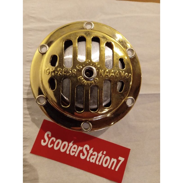 klakson vespa 60's gpm milano gold import