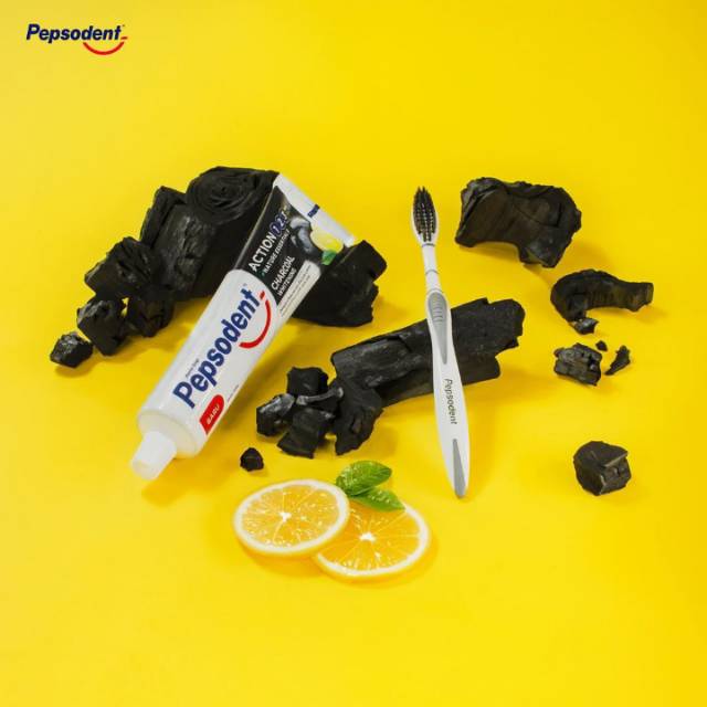 Pepsodent Charcoal + ekstrak lemon