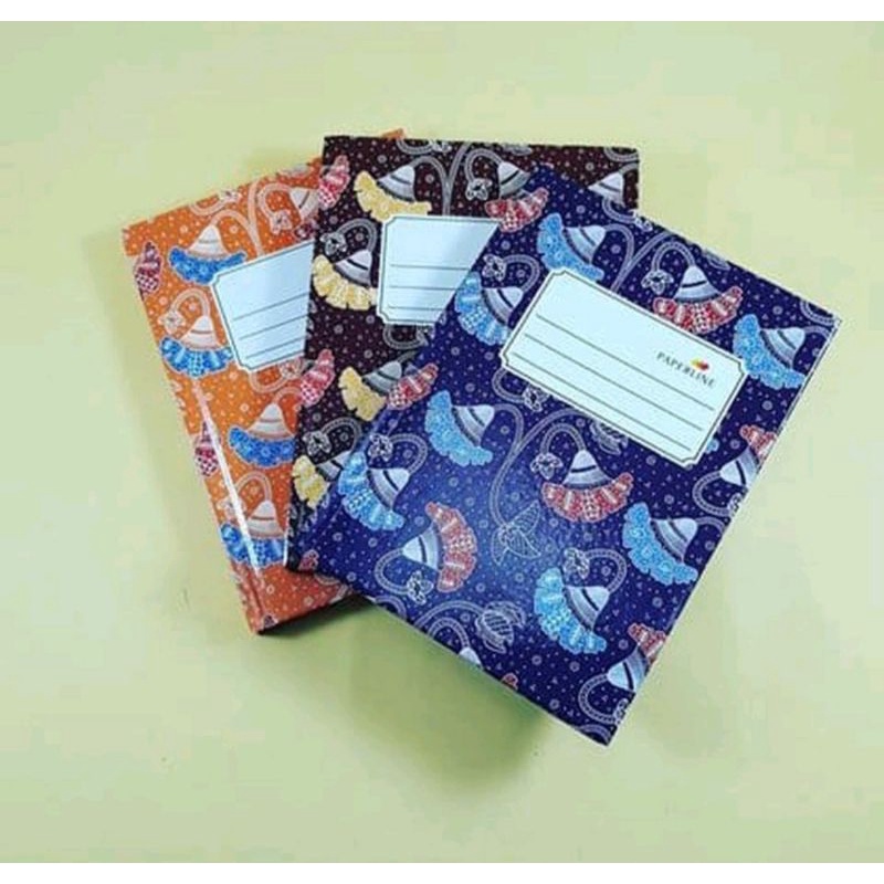 Buku Oktavo Hardcover A6 Batik 50 dan 100 lembar