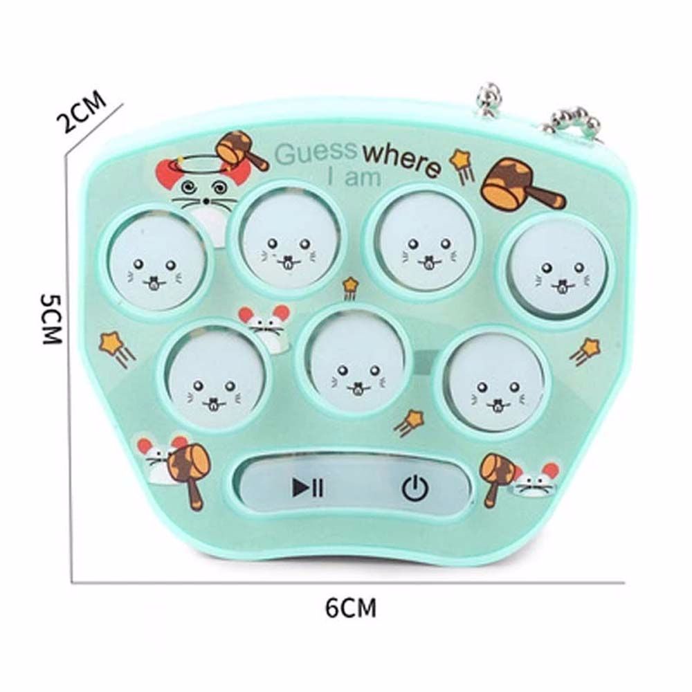 Needway  New Memory Training Game Mini Early Educational Toys Hit Gophers Portable Creative Puzzle Children' Day Gift Funny Game Console Novelty Toys