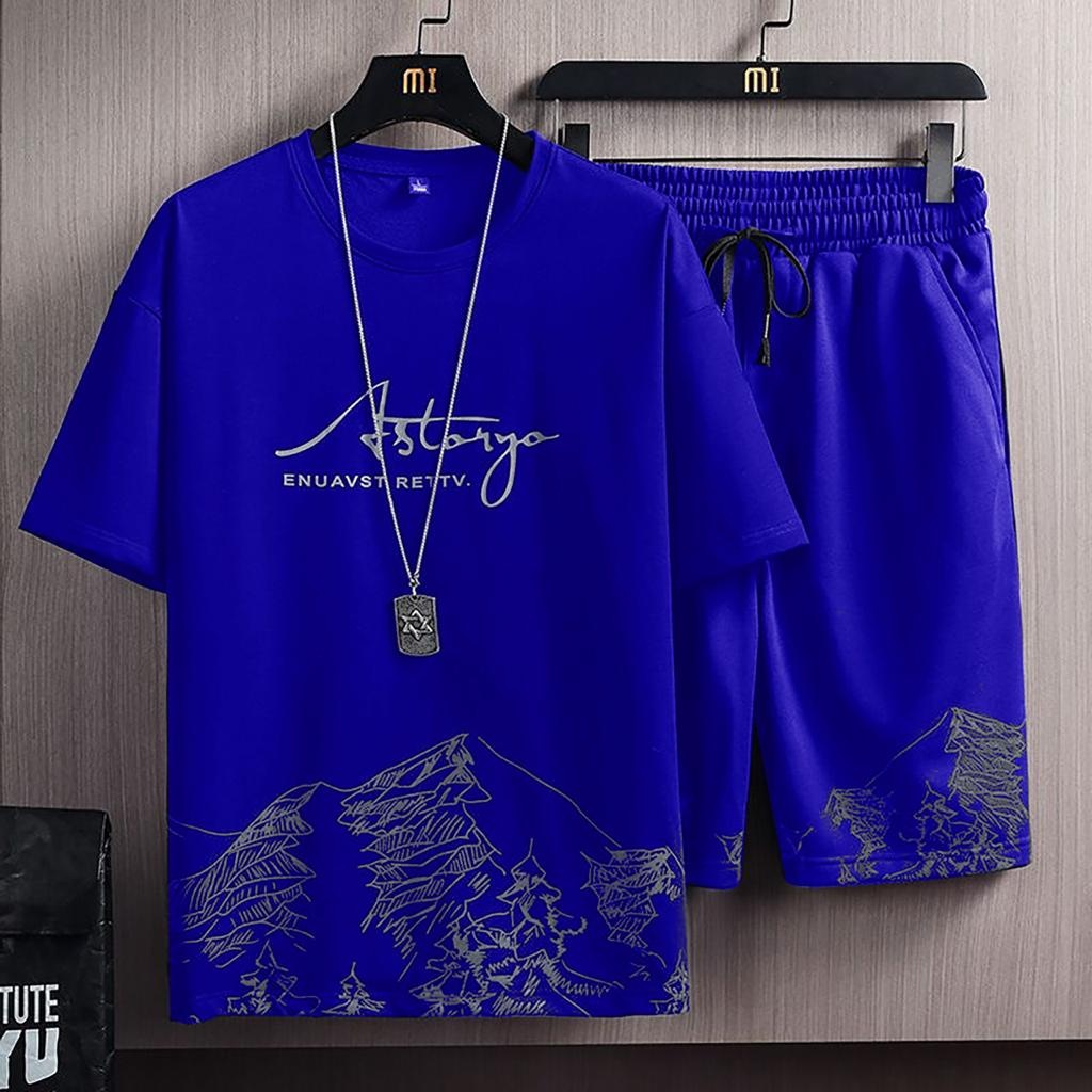 COD/ARPIOSSHOP - STELAN ASTARYO -SETELAN PRIA SATU SET ( KAOS + CELPEN )