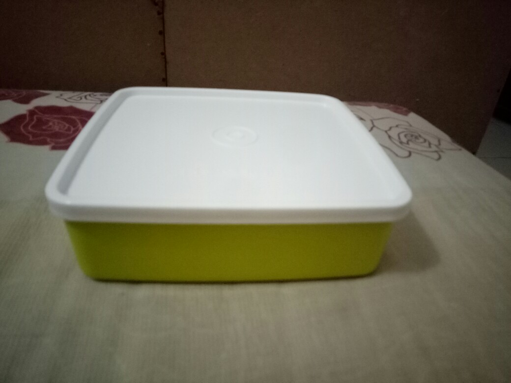 Large Square Away Tuppy Malaysia 660ml