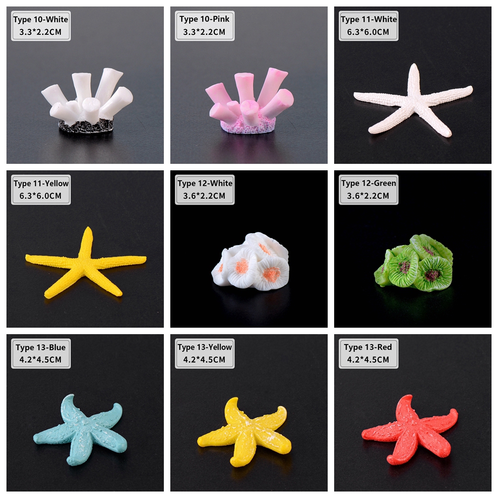 PEONY Craft Desktop Adornment Fairy garden Aquarium Decor Fish Tank Ornaments Artificial Coral