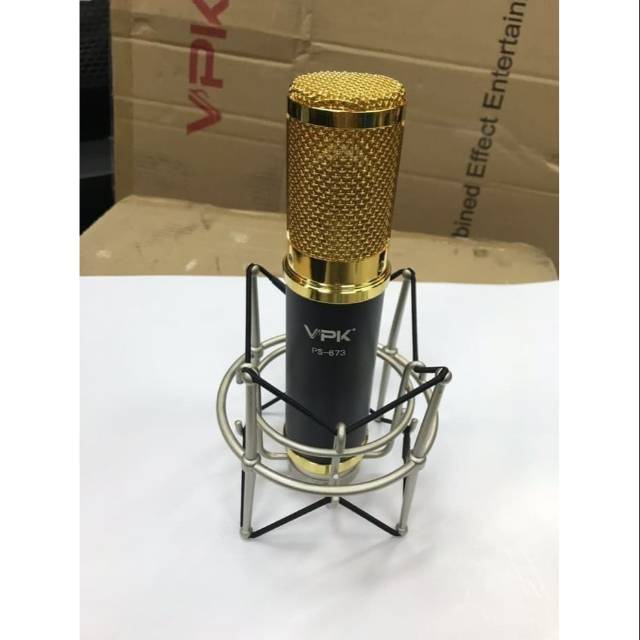 Mic Condenssor Recorder VPK PS-673 + Hardcase