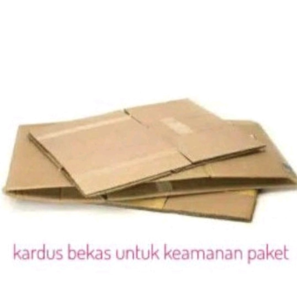 

Kardus Bekas untuk Tambahan Keamanan Paket