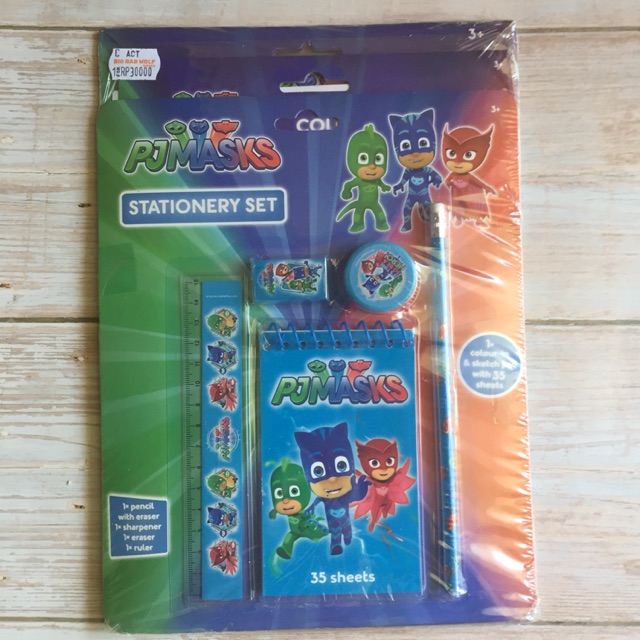 [Promo] Stationery Set PJ Masks Buku BBW