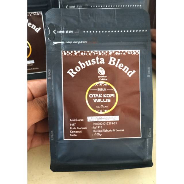 

Bubuk Kopi Rubusta Robusta Blend Murni 100%