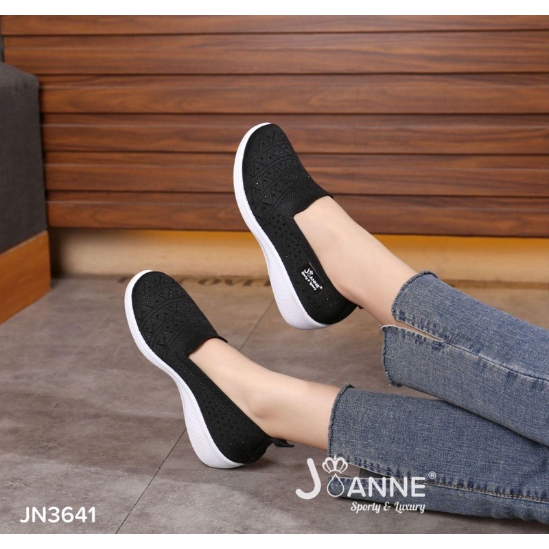 JOANNE HighSole Slip On Shoes JN3641 [ORIGINAL BRAND]