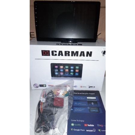 Head unit android carman 10 inch Ram 2 GB internal 32 GB