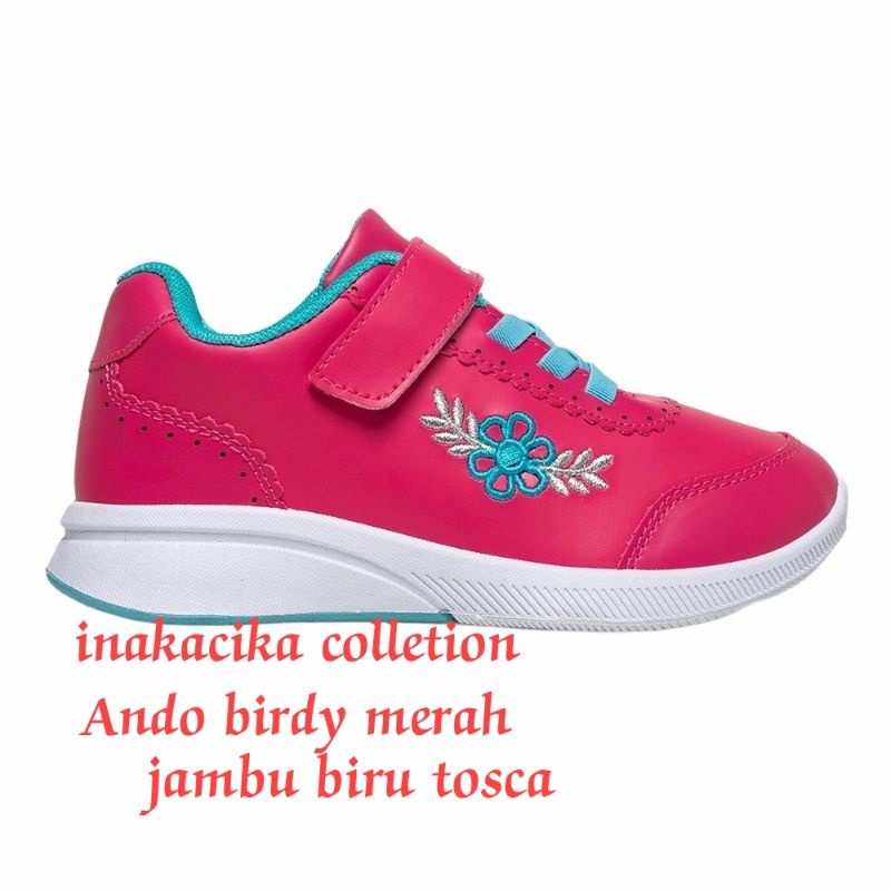 sepatu sekolah anak perempuan cantik ando birdy TK SD