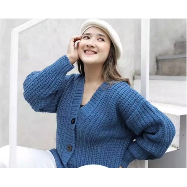 Cardigan Rajut Natali - Outer cardy - Cardigan Oversize - Rajut Premium - Atasan Rajut Terbaru 2021 - cardigan crop - cardigan crop korean style - cardigan