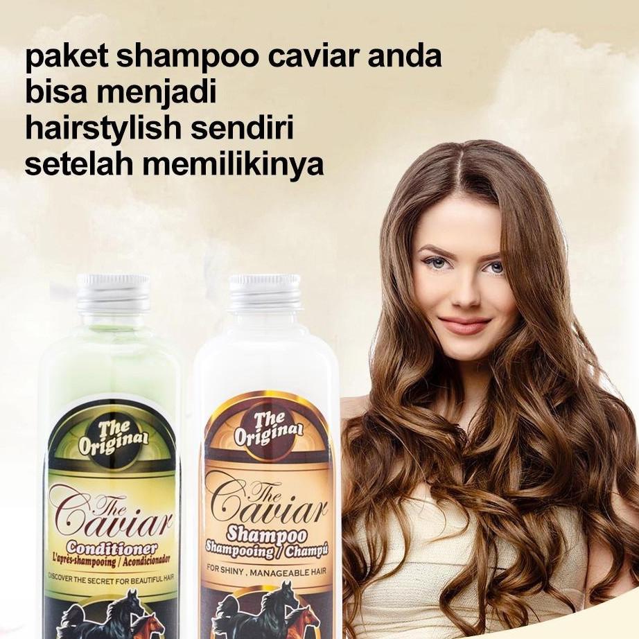 [COD] Shampo Kuda Caviar Pemanjang Perawatan Penumbuh Penyubur Rambut Pria Wanita Botak Rontok Rusa