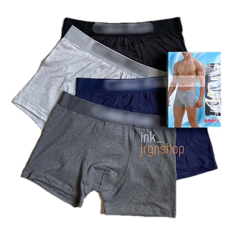 CELANA DALAM PRIA BOXER (1 BOX ISI 3 PCS) / CELANA DALAM PRIA / SEMPAK PRIA