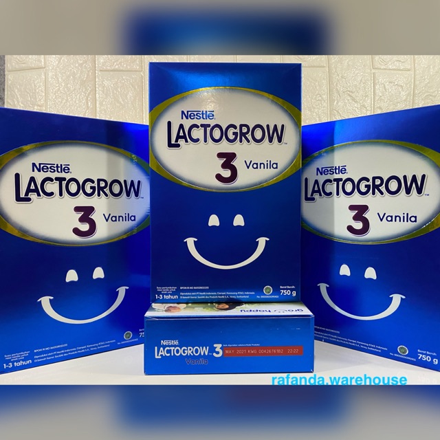 Lactogrow 3 Vanila 750gr