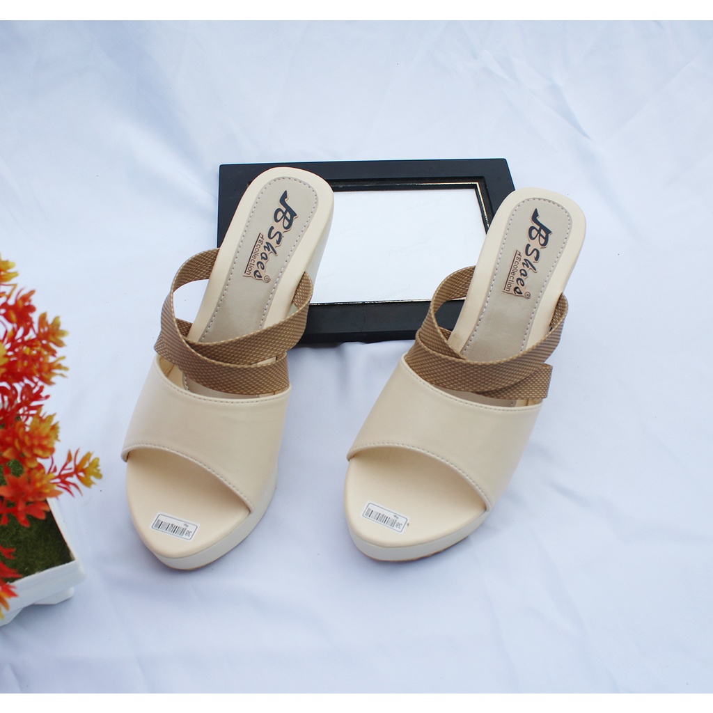 Sandal Wedges Wanita Terbaru 2023 Kokop Sandal Weges Wanita Original Sandal Wanita Wedges Kekinian