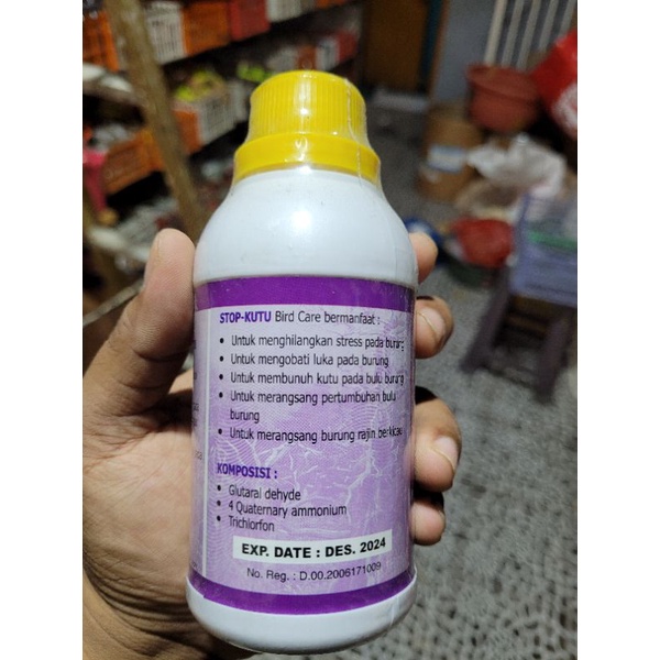 stop kutu burung obat kutu