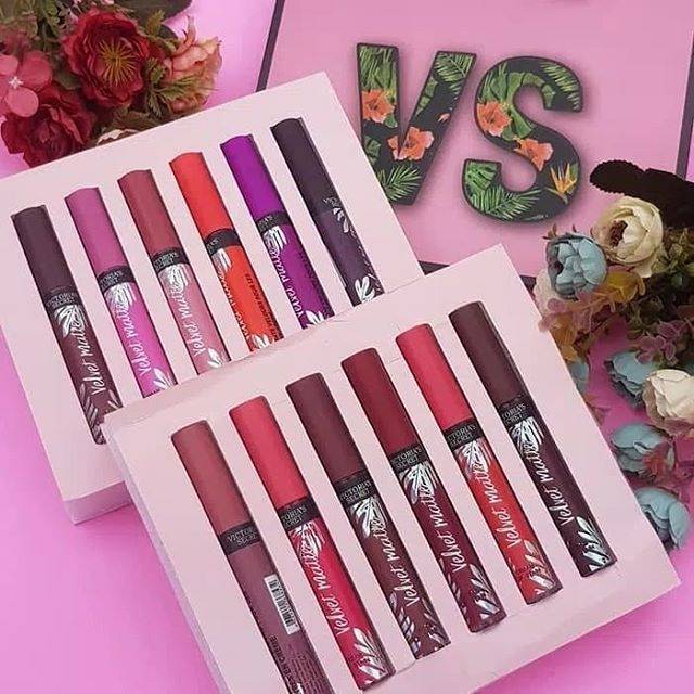 Victoria's secret matte liquid box flower