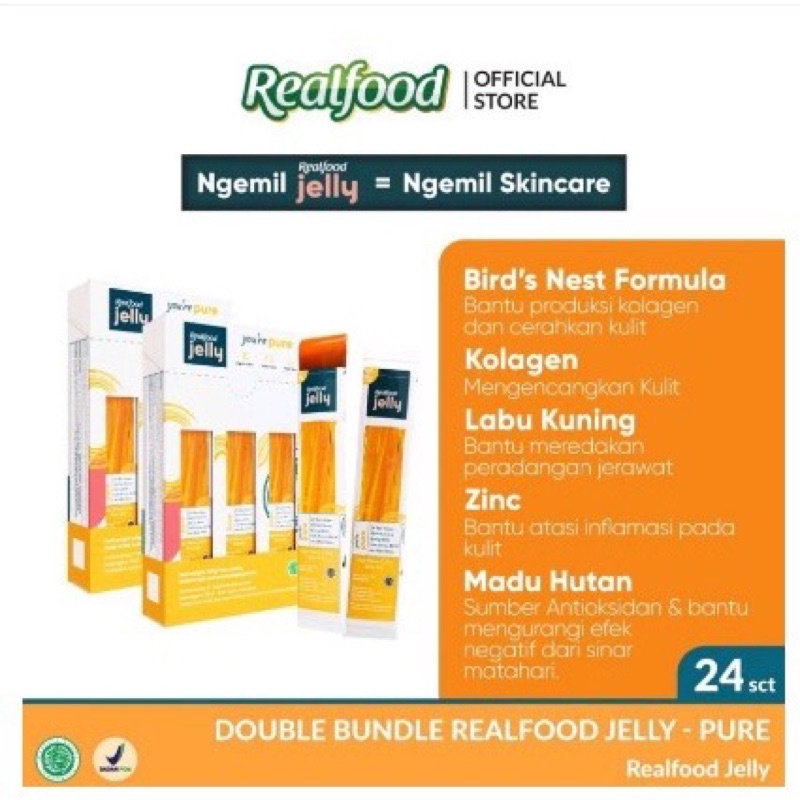 

Realfood Jelly Pure 24 sc