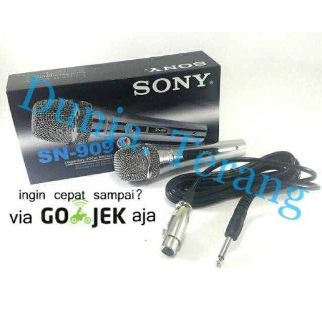 SONY SN 909 MIC Kabel / MICROPHONE Kabel SONY