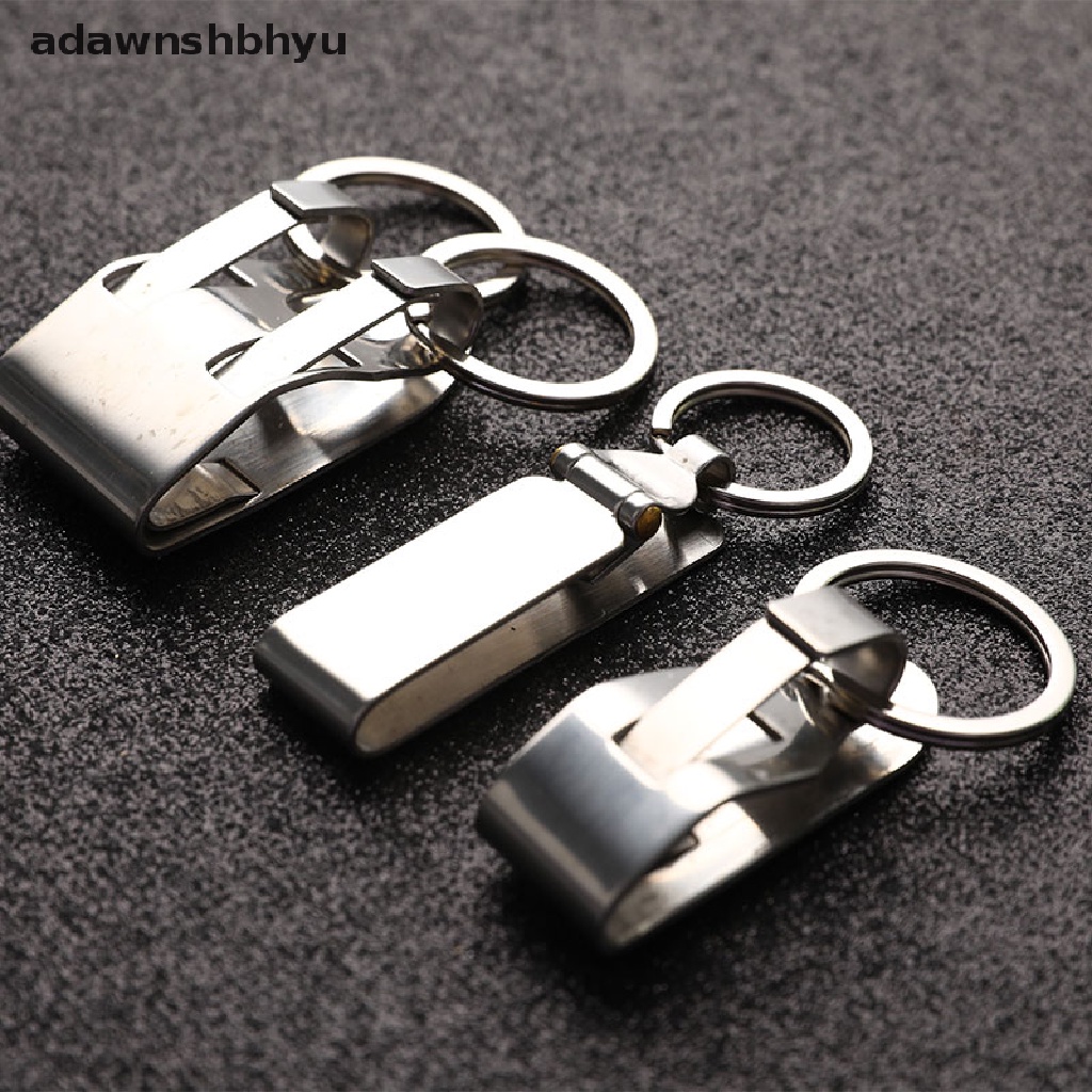 Adawnshbhyu Gantungan Kunci Sabuk Anti Hilang Key-Clip Detachable Keyrings for Keys Belt Keychain