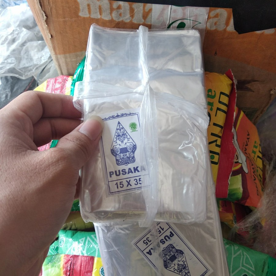 Plastik Tahu PP Bening Uk.15x35