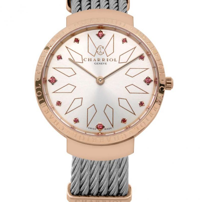 Charriol St Tropez ST34CP.560.028 Garansi Resmi 2 Tahun