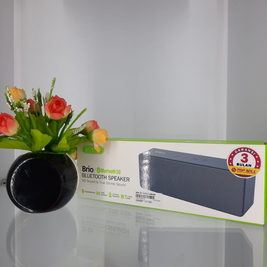 NEW SPEAKER BLUETOOTH ROBOT RB420 MURAH