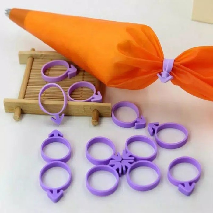 

KUE-PENGHIAS-ALAT- KARET PENGIKAT PIPING BAG, ICING BAG TIE -ALAT-PENGHIAS-KUE.