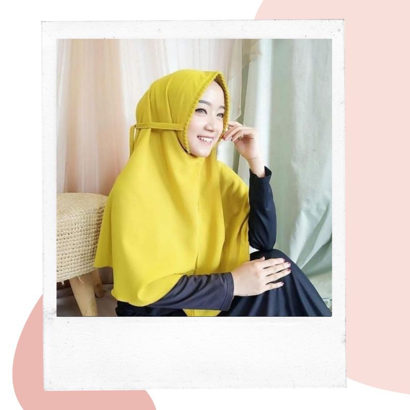 Bergo Maryam Lipit / Bergo Lipit