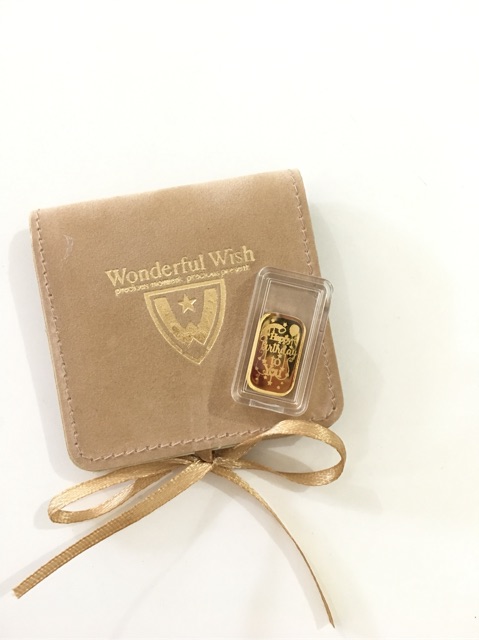 Wonderful Wish Emas Batangan 24Karat Custom Ukir Newborn Series-5