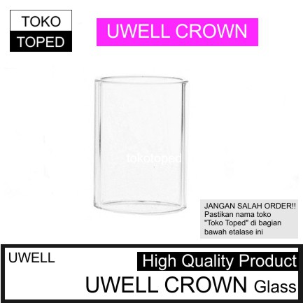 Replacement Glass for Uwell Crown | rdta vape vapor tank rda rba